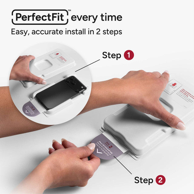 ZAGG Glass Plus Edge (Clear) Full-Screen Protector Coverage for iPhone 17 Series