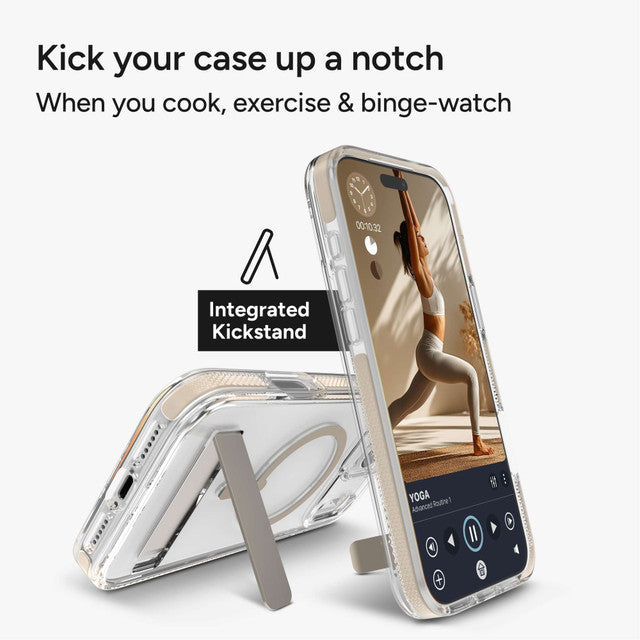 ZAGG Santa Cruz Snap MagSafe Case with Kickstand for iPhone 17 Pro Max