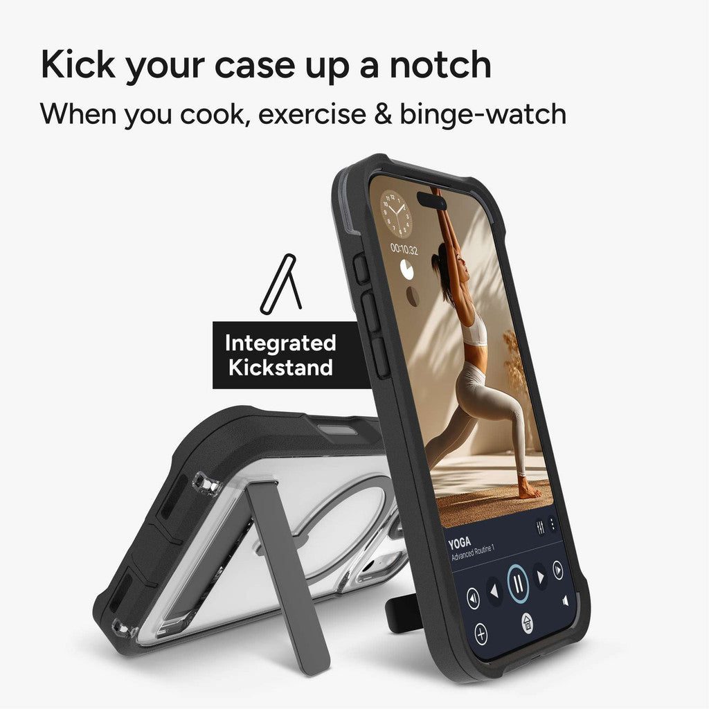 ZAGG Rainier Snap with Kickstand + Camera Control Button MagSafe Case for iPhone 17 Pro Max