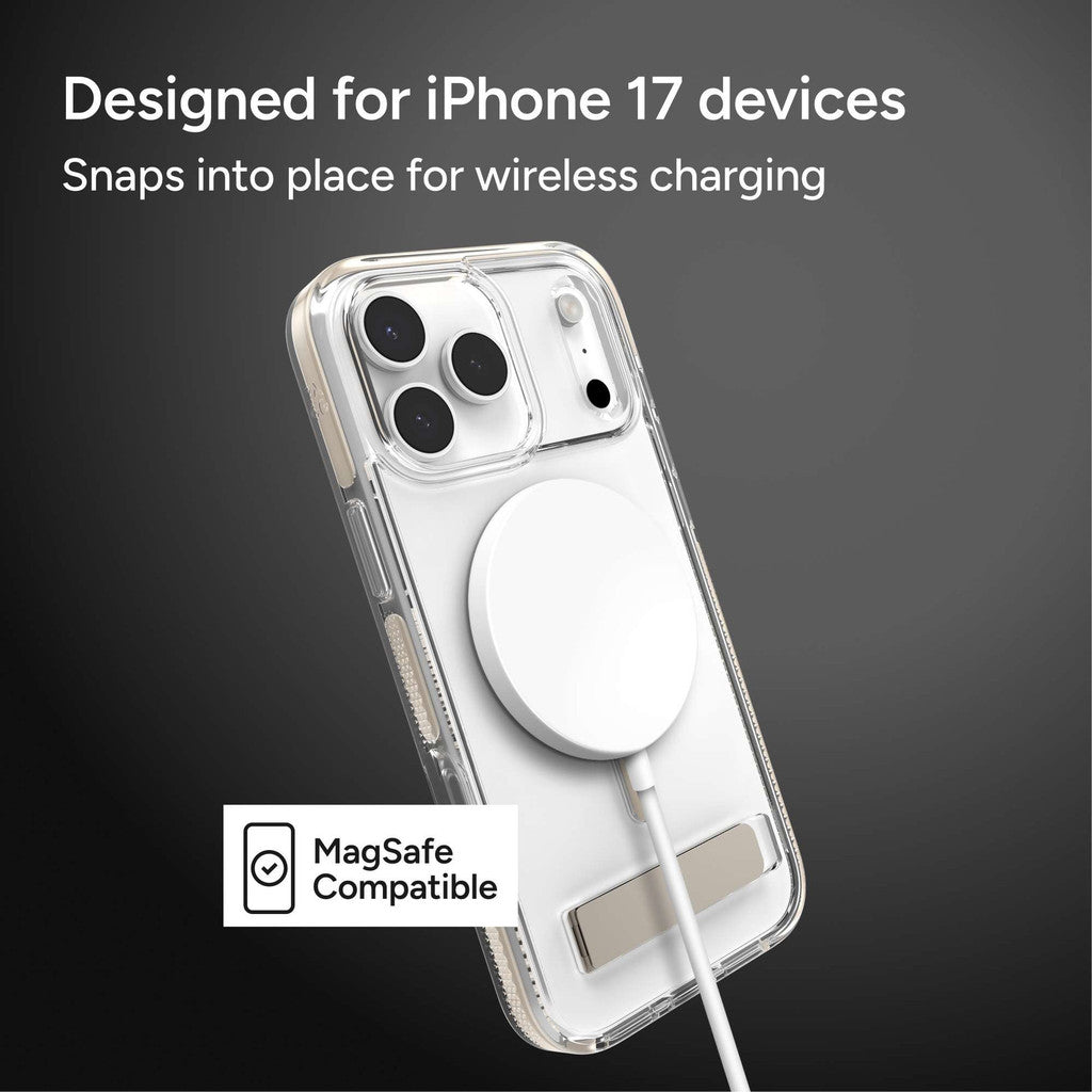 ZAGG Santa Cruz Snap MagSafe Case with Kickstand for iPhone 17 Pro Max