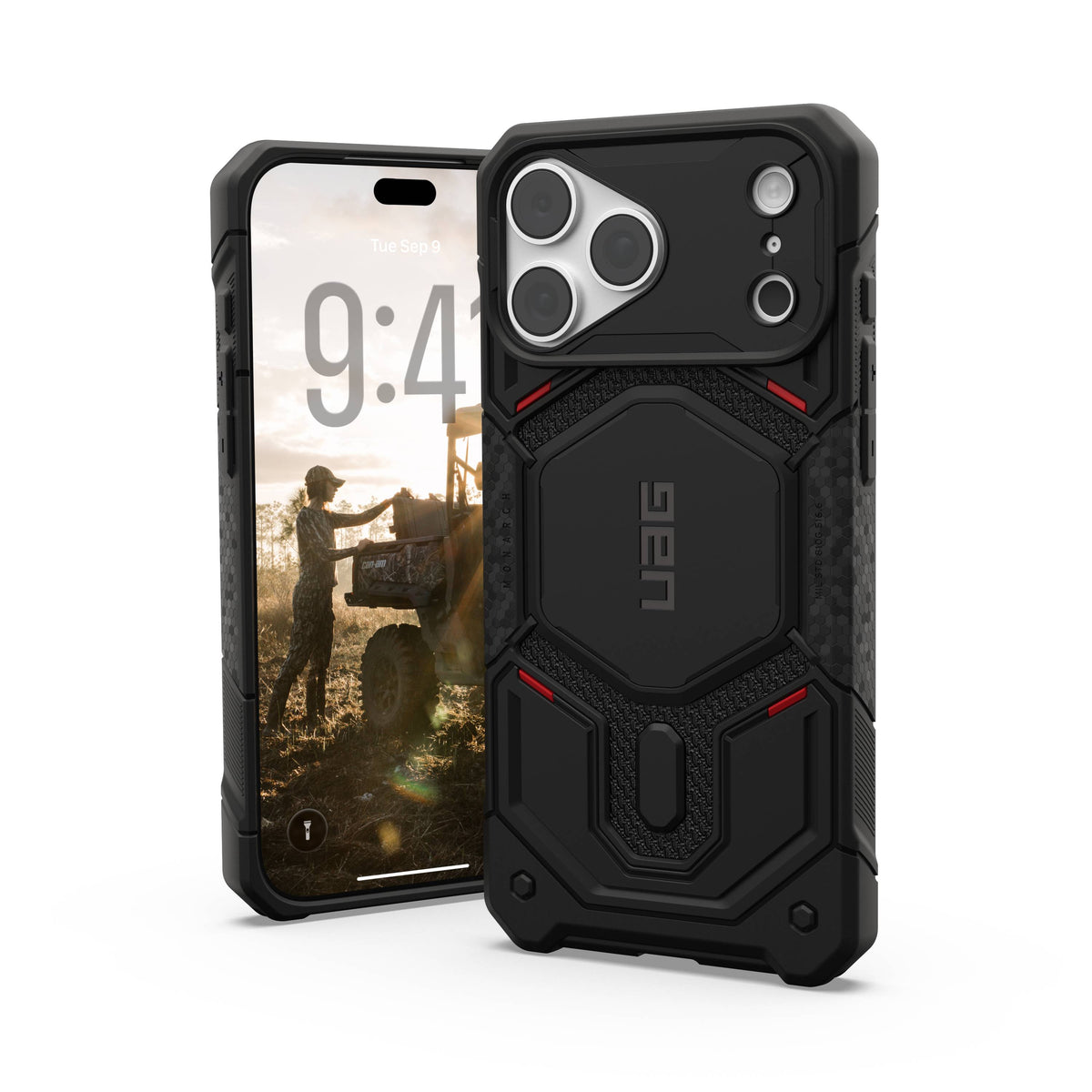 UAG Monarch Pro Kevlar MagSafe Case with Camera Control Button for iPhone 18 Pro / 18 Pro Max