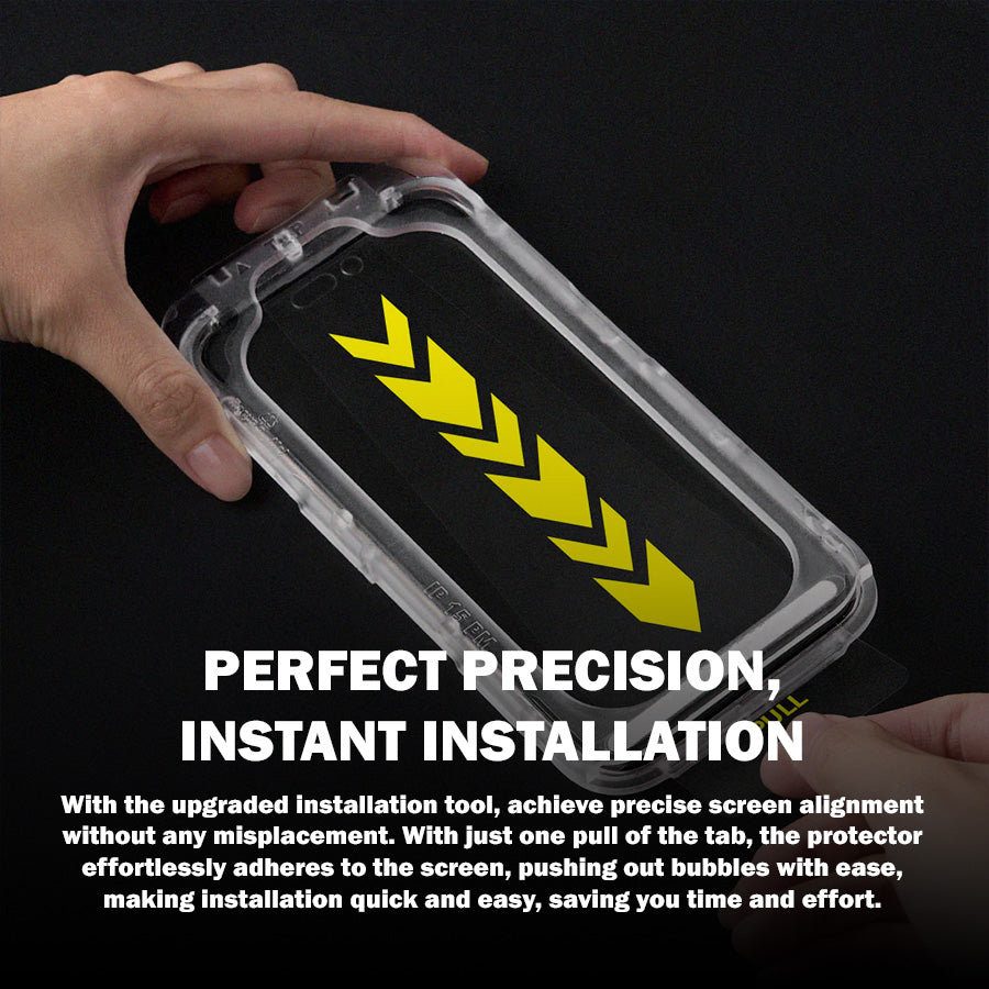RHINOSHIELD 9H Tempered Glass Scratch Resistance Screen Protector compatible for iPhone 18 Pro / iPhone 18 Pro Max