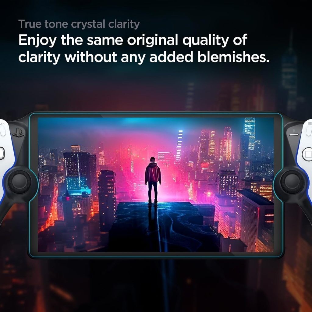 Spigen Sony PlayStation Portal GLAS.tR EZ Fit Screen Protector