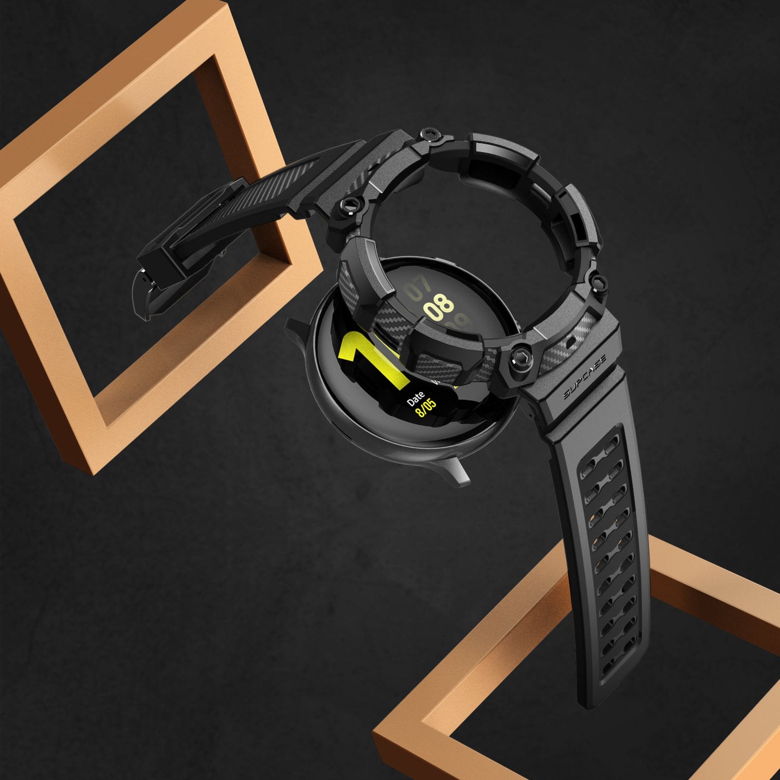 SUPCASE Galaxy Watch Active 2 44mm & 40mm Unicorn Beetle Pro Wristband Case