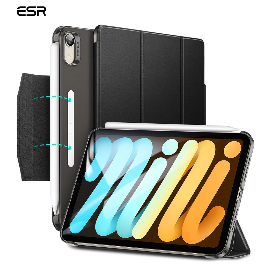 ESR Ascend Trifold iPad mini 6 2021 Cover Smart Cover with Pencil Holder Magnetic Stand Case