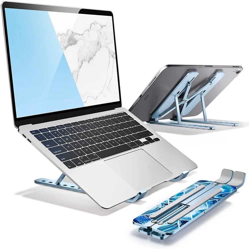 i-Blason Cosmo Laptop Stand Portable Aluminum Multi-Angle Stand Laptops & Tablets Macbook Dell Asus Acer Hp Lenovo iPad