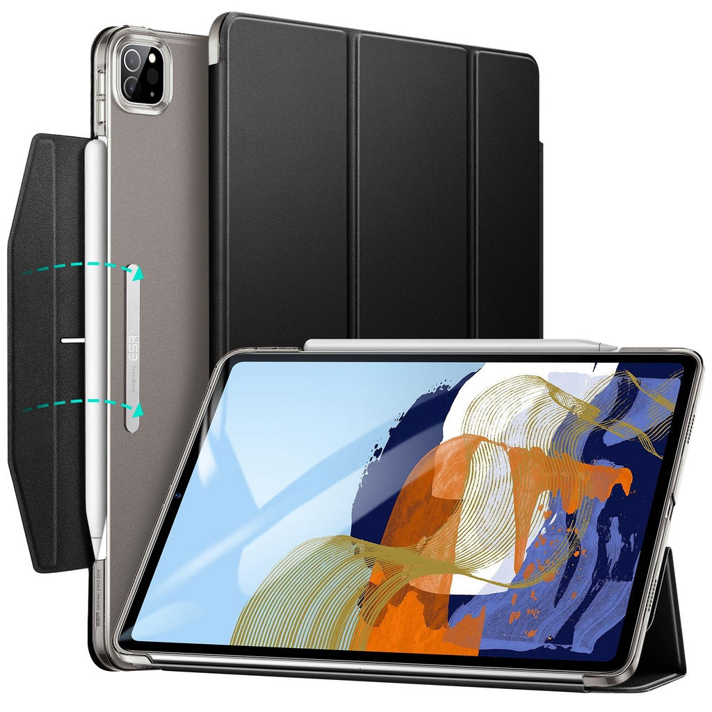 ESR Ascend Trifold Smart Case iPad Pro 11 /12.9(2021) Auto Sleep/Wake [Supports Apple Pencil 2 Wireless]