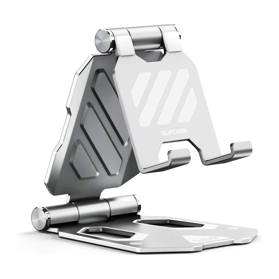 SUPCASE Portable Adjustable Desk Aluminum Mount Holder Dock for Mobile Smartphone iPhone Galaxy Huawei Oneplus Google