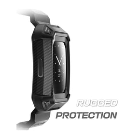 SUPCASE Fitbit Charge 3 Unicorn Beetle Pro Rugged Shockproof Wristband Case - Black
