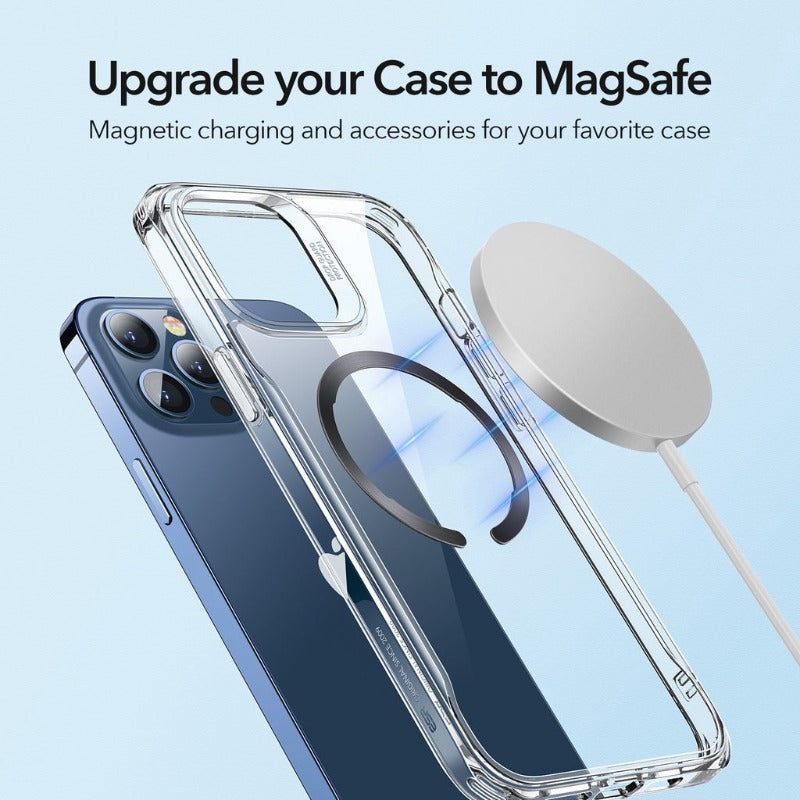Cincin Magnetik ESR HaloLock untuk iPhone 13 / iPhone 12 / Pro Max Pelekat Cincin Logam untuk Pengecas Wayarles Magsafe
