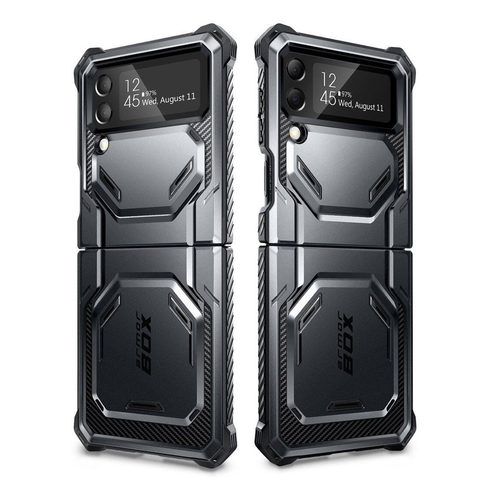 i-Blason Armorbox Series Case for Samsung Galaxy Z Flip 4 5G (2022) Full-Body Rugged Holster Case with Shock Reduction