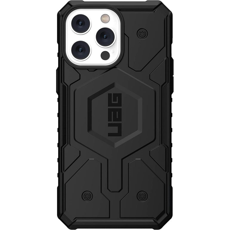 UAG Pathfinder Build-in Magnet for iPhone 14 Pro Max Case Black 6.7" MagSafe Charging Slim Shockproof Dropproof