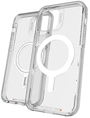 Gear4 Crystal Palace Snap MagSafe iPhone 12 / Pro / Pro Max Impact Protection with MagSafe Crystal Clear Case
