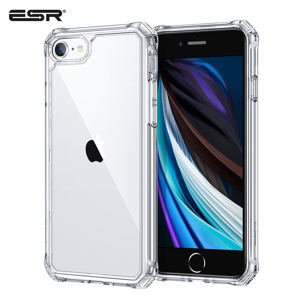 ESR Air Armor iPhone SE 3 2022 / 2020 / 8 / 7 Designed Clear Case Military Grade Protection