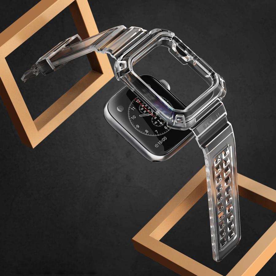 SUPCASE Apple Watch 3 / 2 / 1 UB Pro Wristband Case (42mm) - Clear