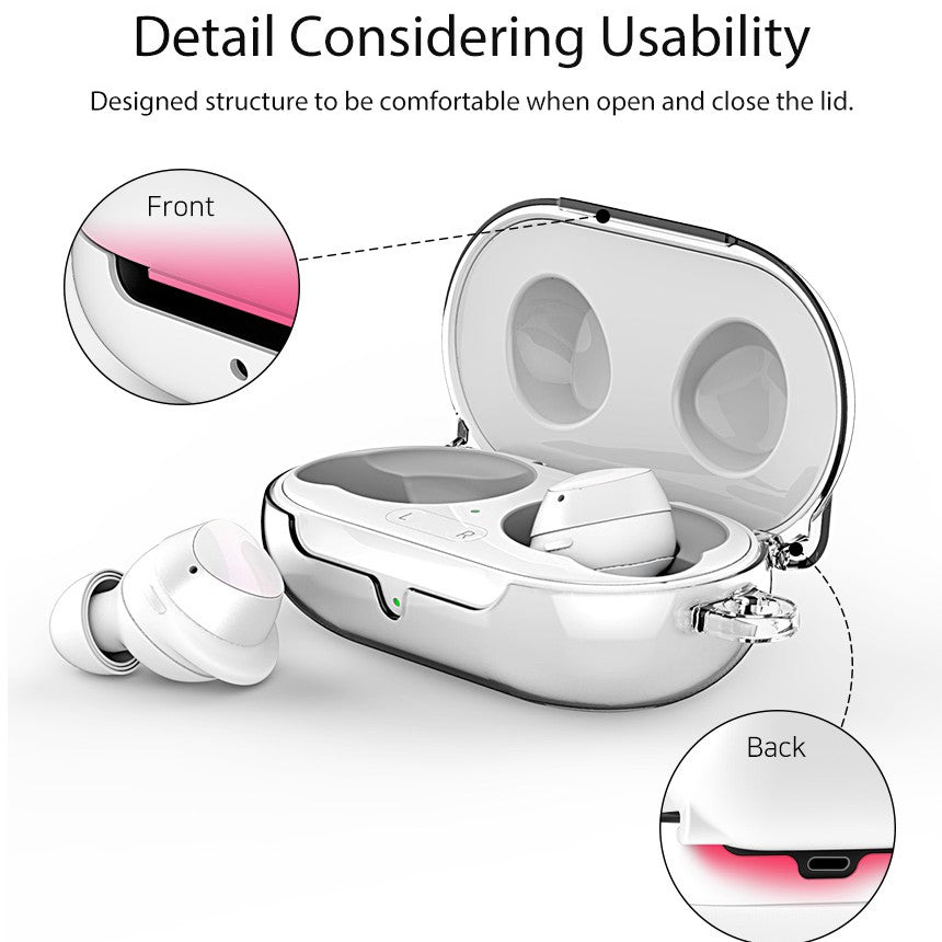 Araree Buddy Galaxy Buds and Buds+ Polycarbonate Transparent and Hard Case