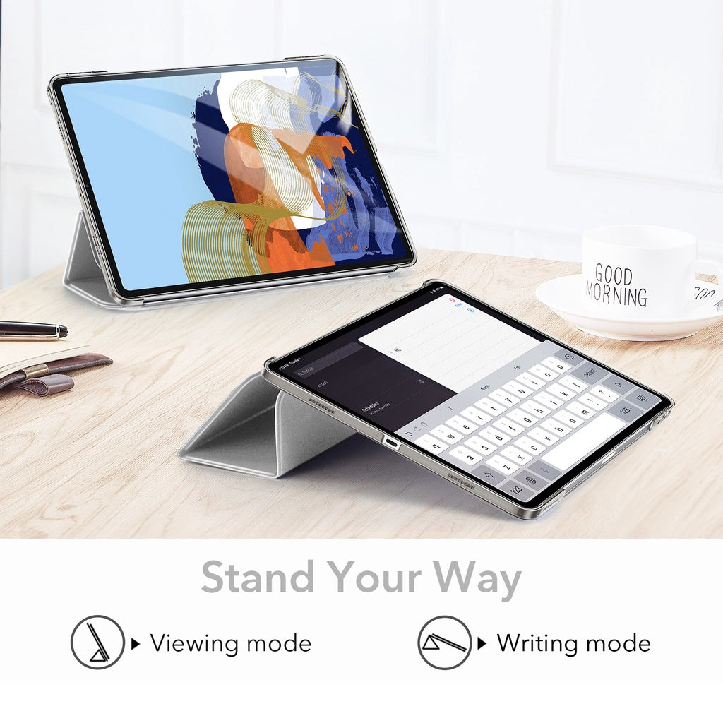 ESR Ascend Trifold Smart Case iPad Pro 11 /12.9(2021) Auto Sleep/Wake [Supports Apple Pencil 2 Wireless]