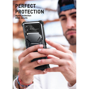 i-Blason Armorbox Series Case for Samsung Galaxy Z Flip 4 5G (2022) Full-Body Rugged Holster Case with Shock Reduction
