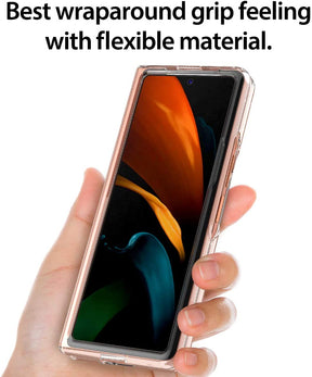 Araree Nukin Galaxy Z Fold 2 Transparent Hard Polycarbonate Case (Clear)