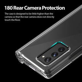 Araree Nukin 360 Galaxy Z Fold 2 Transparent Hard Polycarbonate Case (Clear)