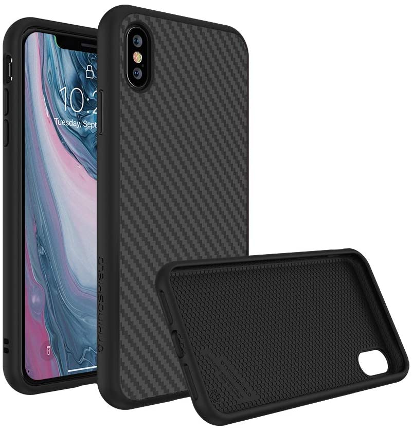 RhinoShield SolidSuit iPhone XS Max Full Impact, Supports Wireless Charging, Slim, Scratch Resistant Case