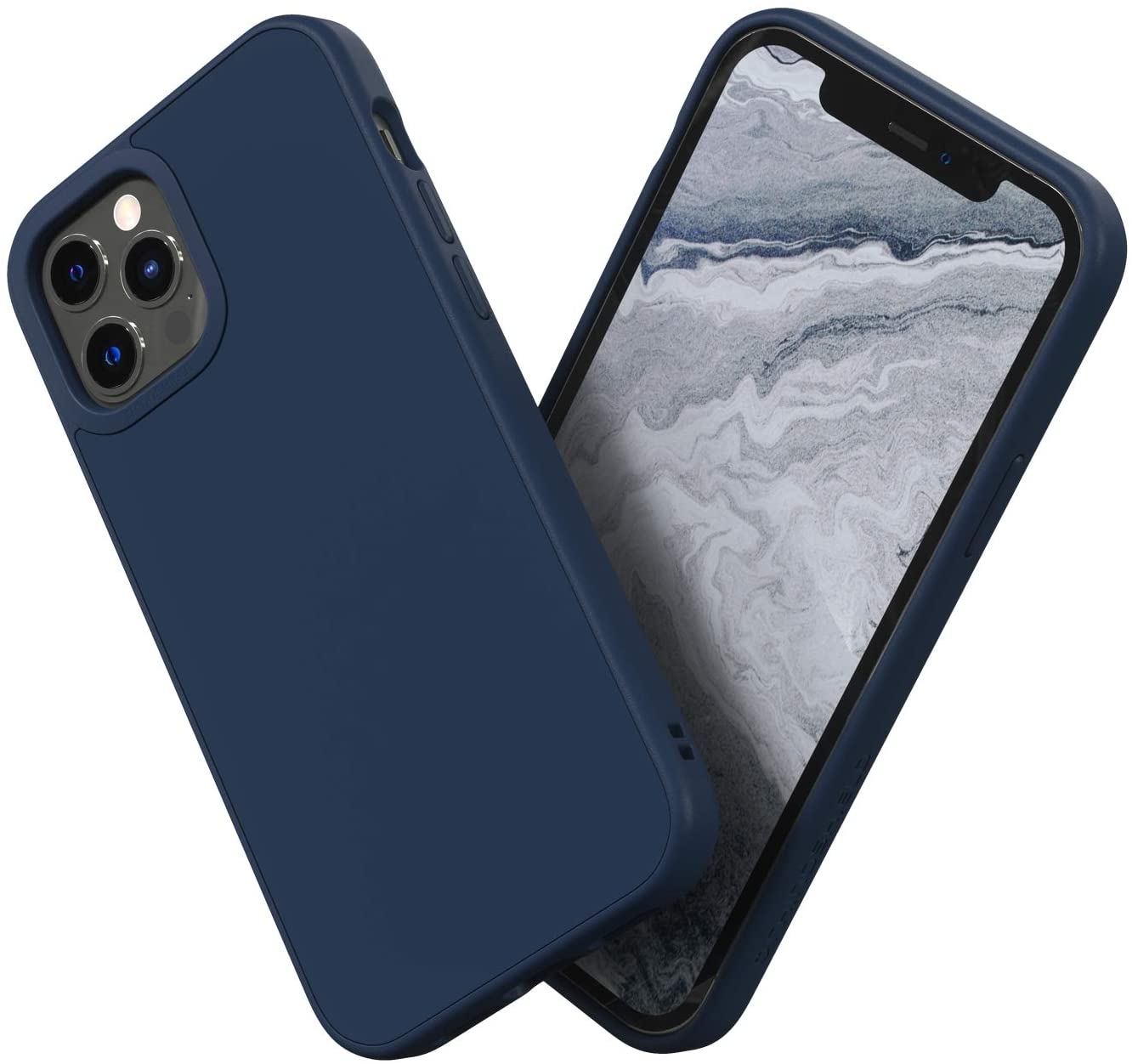 RhinoShield SolidSuit iPhone 13 & 12 / Pro / ProMax Shock Absorbent Slim Protective with Premium Matte Finish 3.5M/11ft Drop Protection