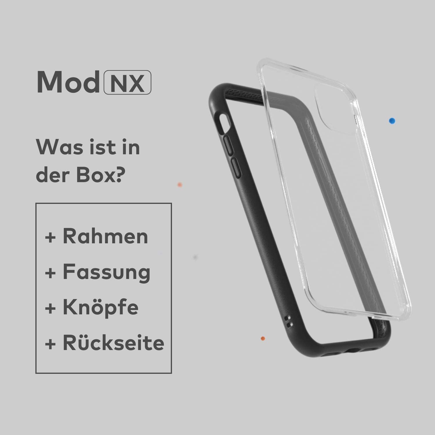 RhinoShield Mod NX iPhone 11 / Pro / Pro Max Customizable Shock Absorbent Heavy Duty Protective Cover