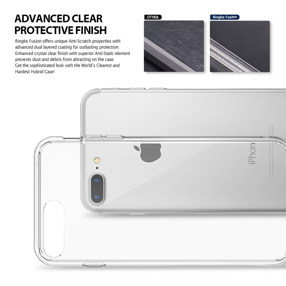 Ringke Fusion iPhone 8 Plus / 7 Plus Clear Bumper Case