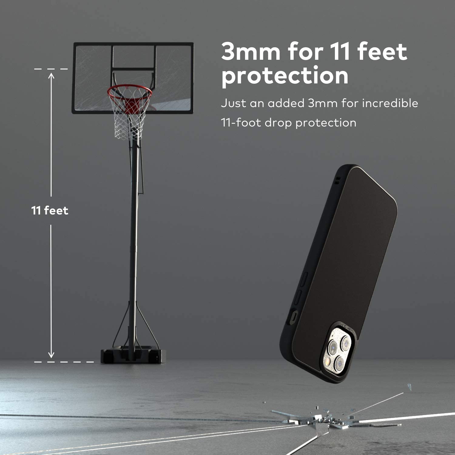RhinoShield SolidSuit Dark Teal iPhoneSE(2020)/8/7/Plus Shock Absorbent Case, Premium Matte Finish 3.5M/11ft Drop Protection Case