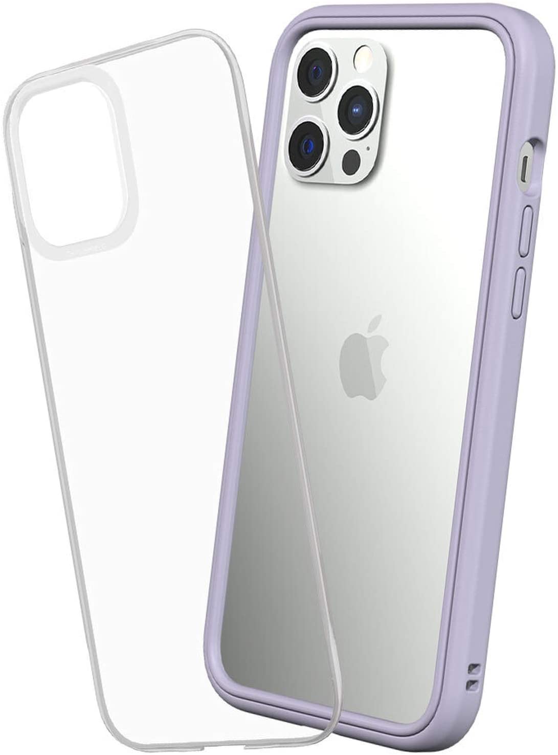 RhinoShield Mod Nx iPhone 12 / Pro / Pro Max Lavender Purple Customizable Shock Absorbent Heavy Duty Protective Cover Case