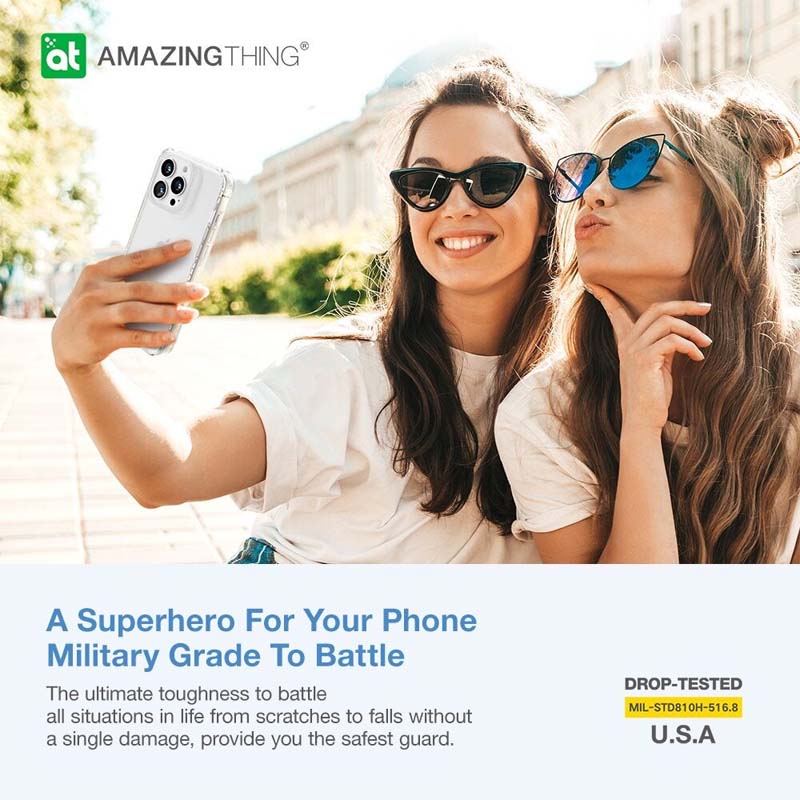 Amazingthing Anti-microbial Titan Pro / Minimal Drop proof case for iPhone 13 / iPhone 13 Pro / iPhone 13 Pro Max