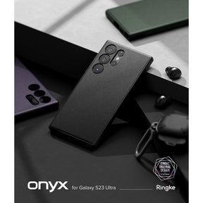 Ringke Onyx Samsung Galaxy S23 / Plus / Ultra 5G Case Shockproof Rugged Flexible TPU Cover with Wrist Strap