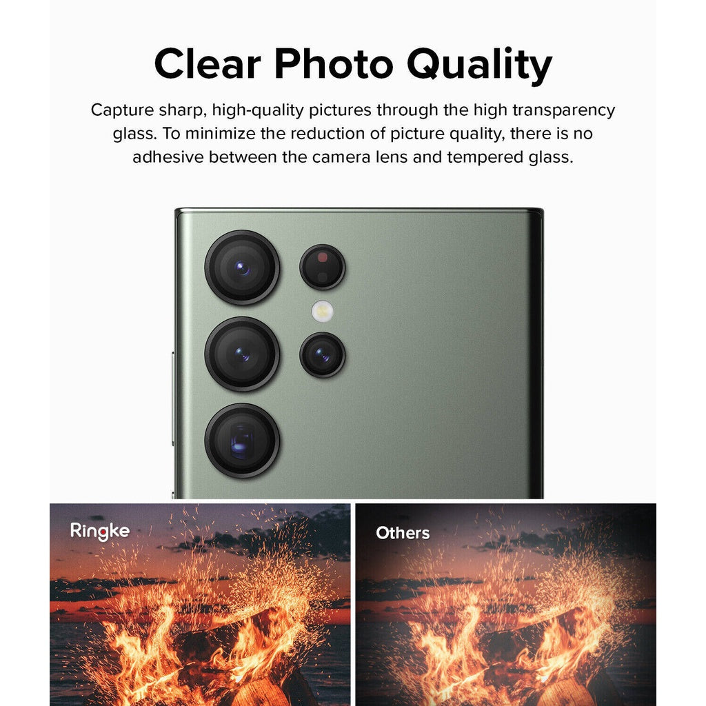 Ringke Camera Glass Protector for Samsung Galaxy S23 Ultra camera lens protector