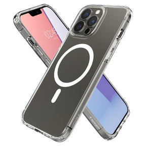 SPIGEN Ultra Hybrid MagFit Case for iPhone 13 Pro Max Dual Layer Case with Embedded Magnet for a Stronger MagSafe Hold