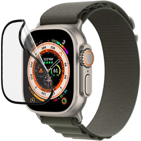 RhinoShield 3D Impact Screen Protector Compatible with Apple Watch Ultra 49 mm Full Coverage Scratch Resistant
