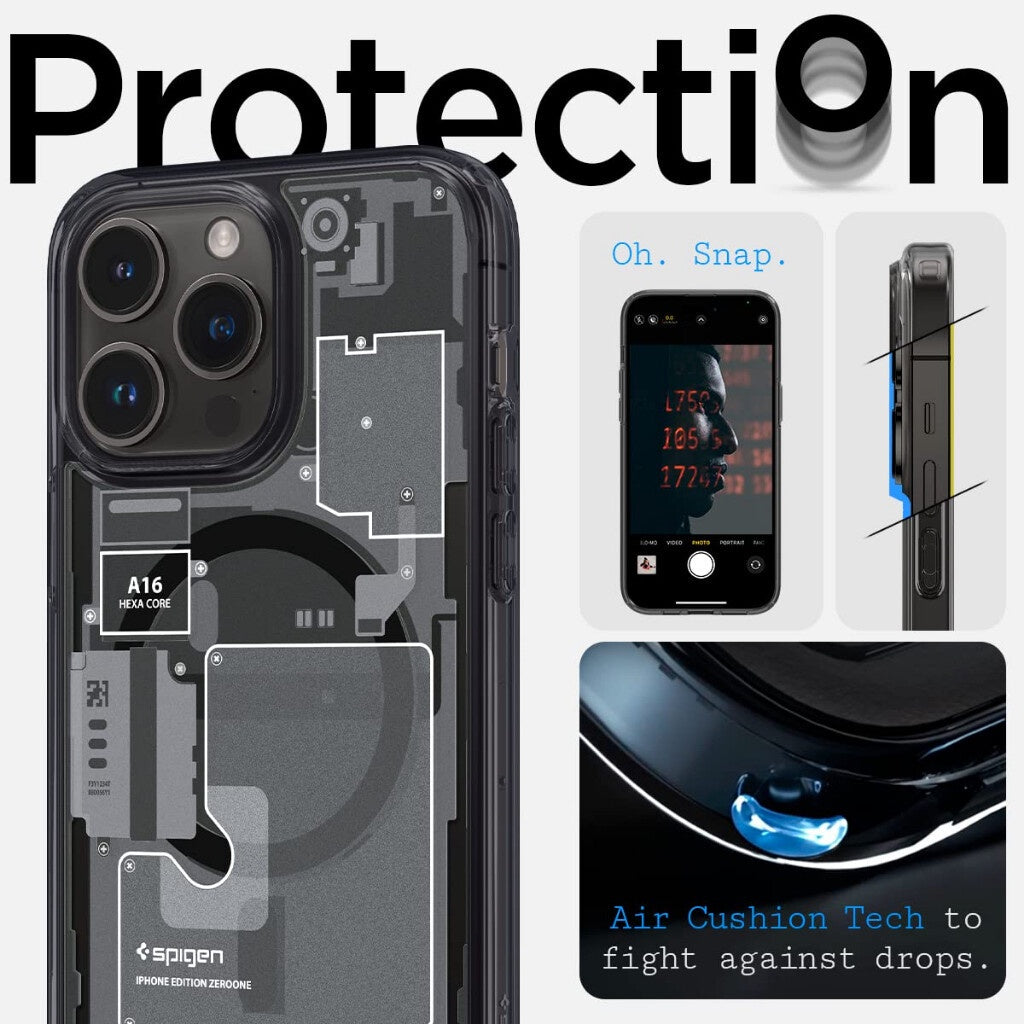 Spigen Ultra Hybrid ZERO ONE MAGFIT Compatible for iPhone 14 Pro / Pro Max Phone Case Cover Casing