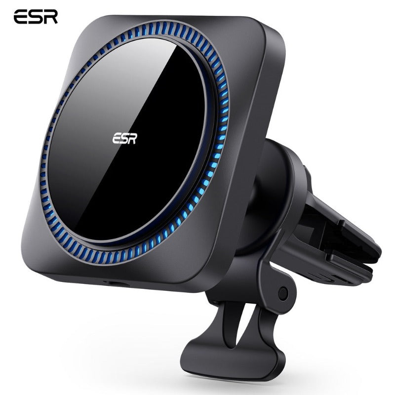 ESR HaloLock™ Magnetic Wireless Car Charger Mount for iPhone 13 12 Pro Max Mini (Supports MagSafe)