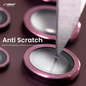 ZEELOT PIshield Titanium Alloy Lens Protector for Samsung Galaxy S22 Ultra