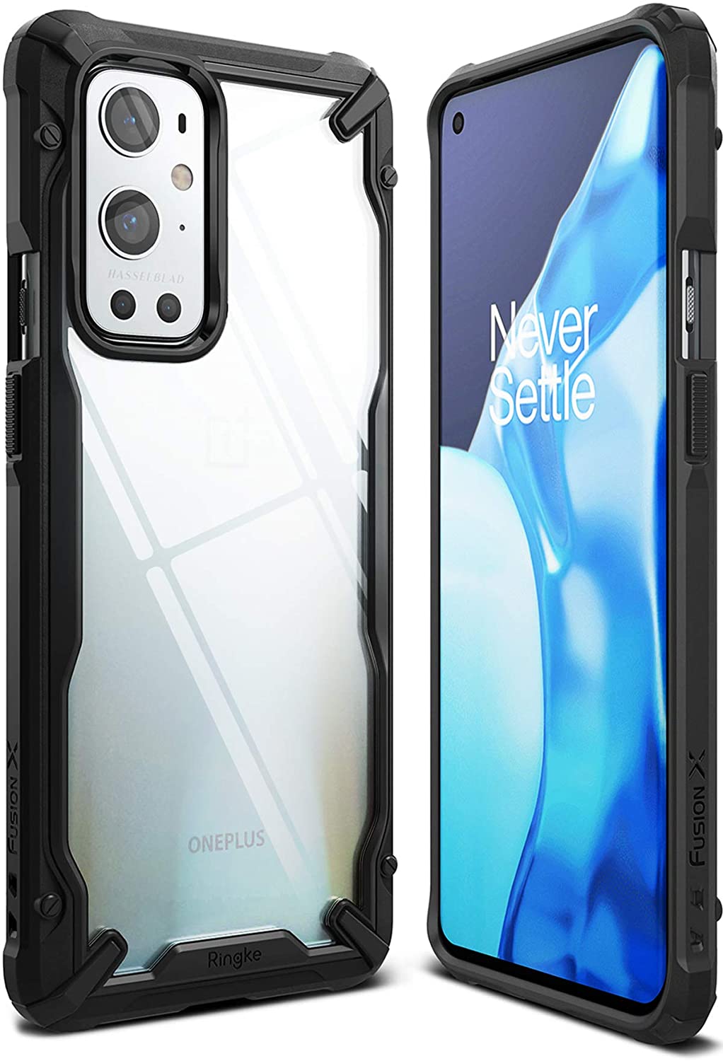 Ringke Fusion-X OnePlus 9 Pro Rugged Military Corner Protection with Transparent PC Back Case Cover