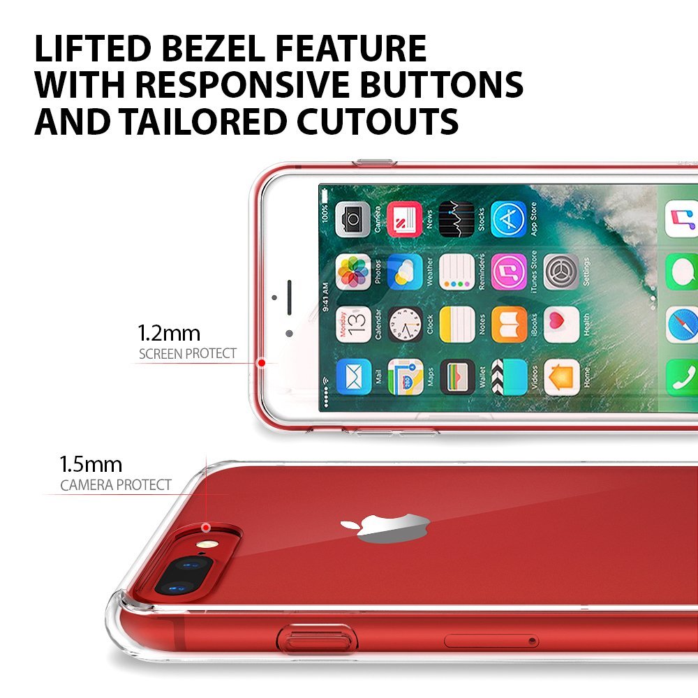 Ringke Fusion iPhone 8 Plus / 7 Plus Clear Bumper Case