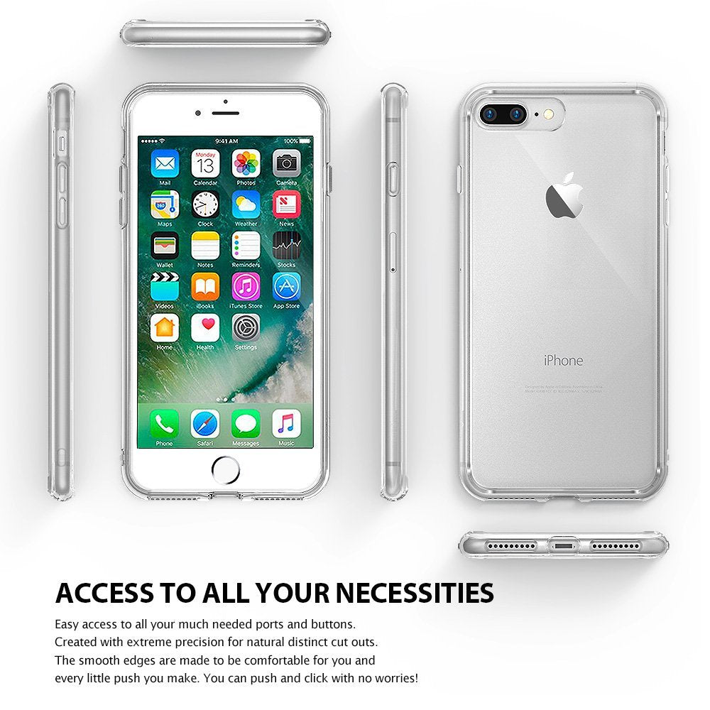 Ringke Fusion iPhone 8 Plus / 7 Plus Clear Bumper Case