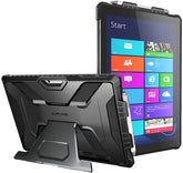SUPCASE UB PRO Microsoft Surface Pro 7/Pro 6/Pro 5/Pro 4/Pro LTE (Black) Full-Body Kickstand Rugged Protective Case