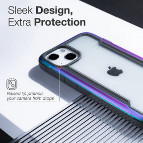 X-Doria Defence Raptic Shield iPhone 13 / Pro / Pro Max Shock Absorbing Protection, Durable Aluminum Frame, 10ft Drop Tested Case