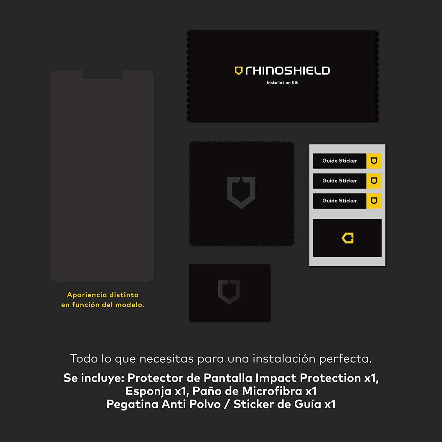 RhinoShield Impact Flex Pixel 4a/4/XL Screen Protector - High Strength Impact Damping/Dispersion Technology - Clear & Scratch Resistant Protection