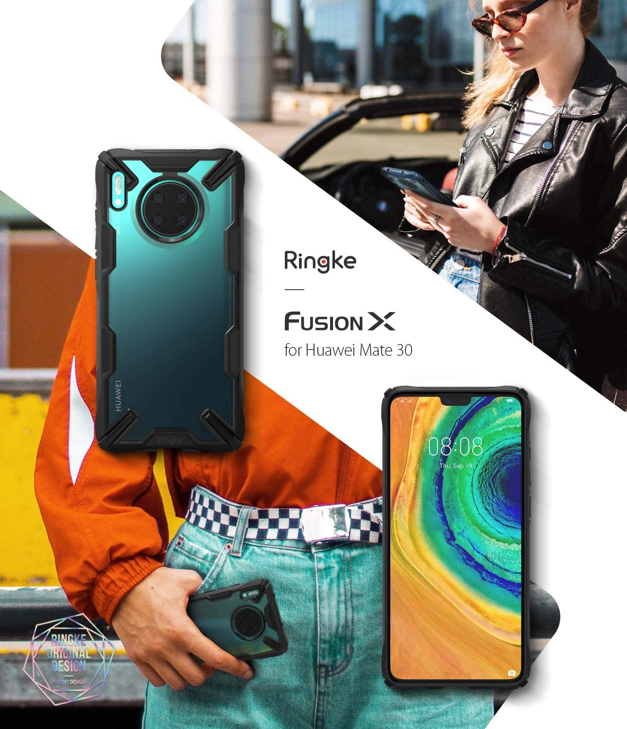 Ringke Fusion X Huawei Mate 30 Case