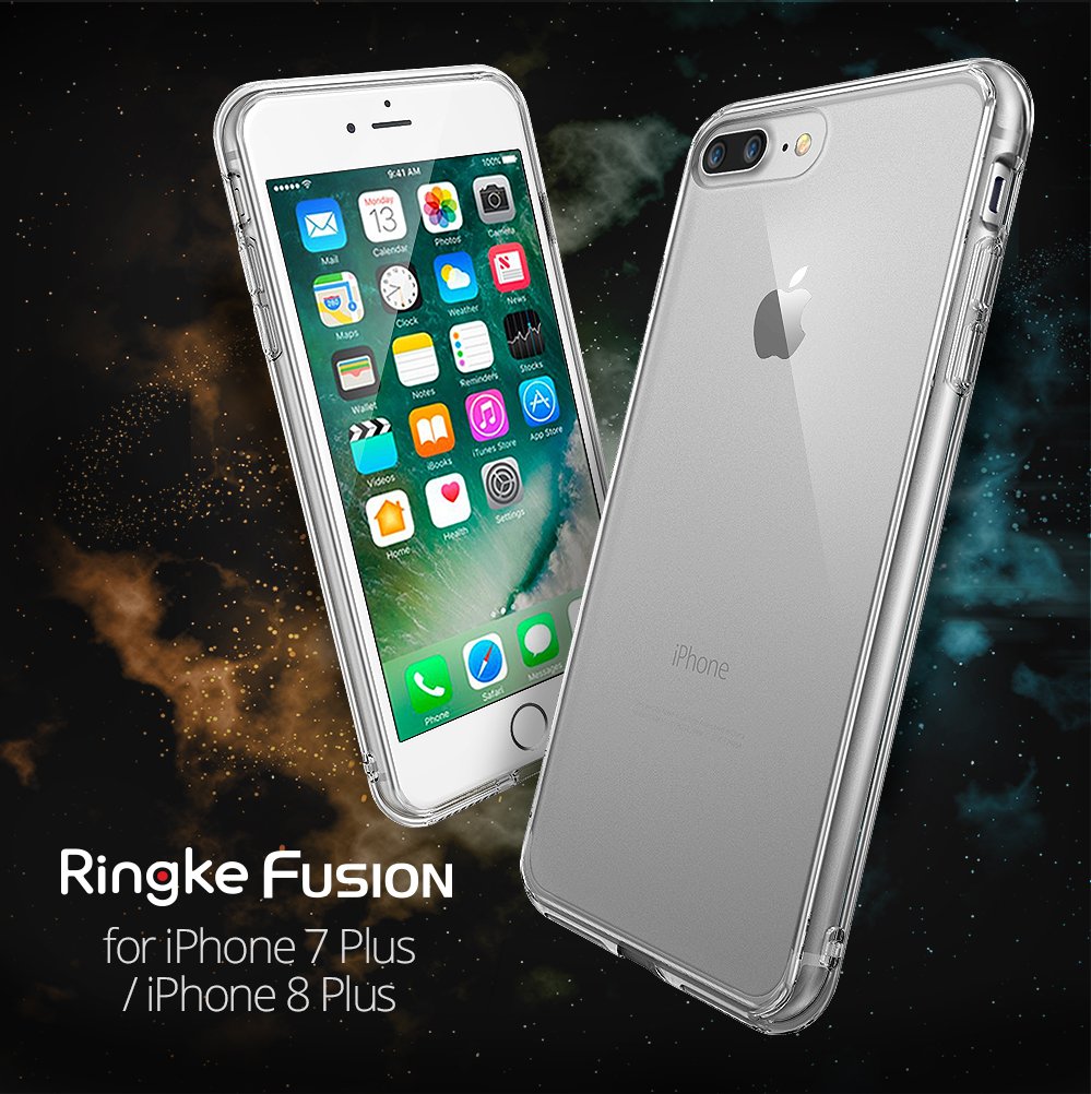 Ringke Fusion iPhone 8 Plus / 7 Plus Clear Bumper Case