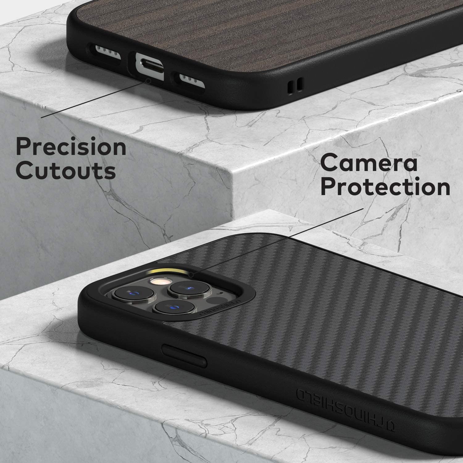 RhinoShield SolidSuit Dark Teal iPhone12/Pro/ProMax Shock Absorbent Slim Cover, Premium Matte Finish 3.5M/11ft Drop Case