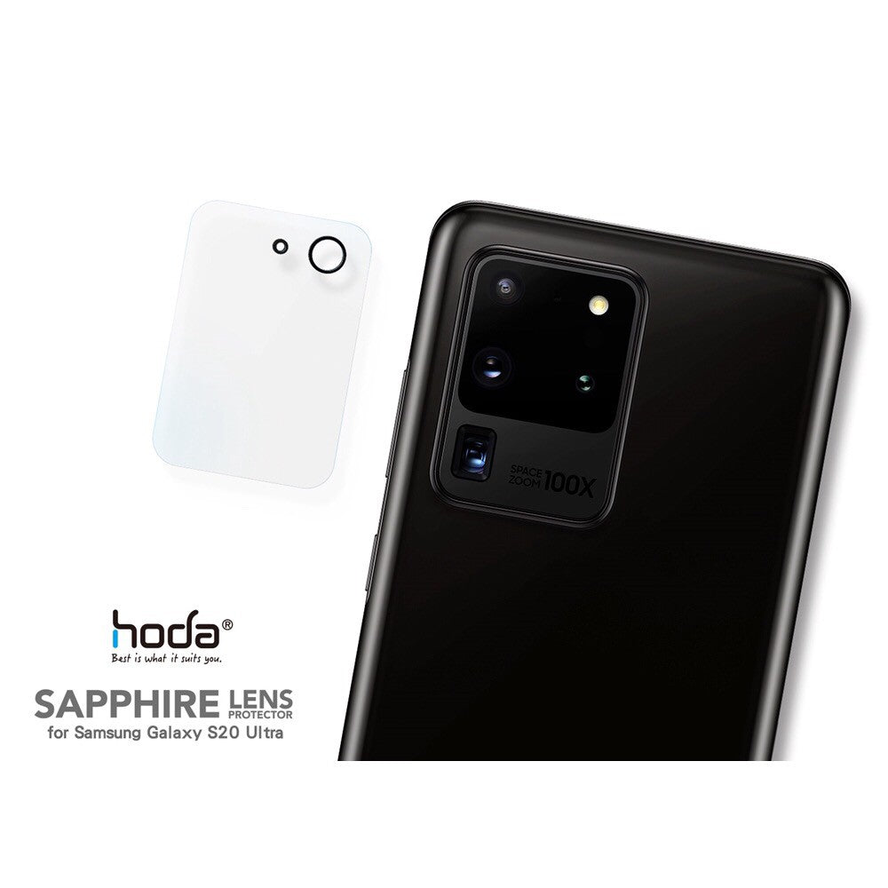 HODA Sapphire Camera Lens Protector Diamond grade Samsung Galaxy S20 Ultra / S20 Plus Tempered Glass