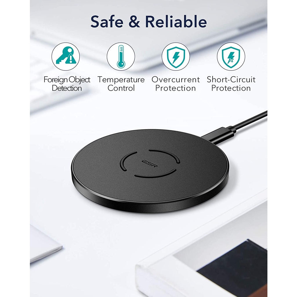 ESR Wireless Charger, 15W Fast Wireless Charging Pad Compatible with iPhone 13 12 Pro Max Mini