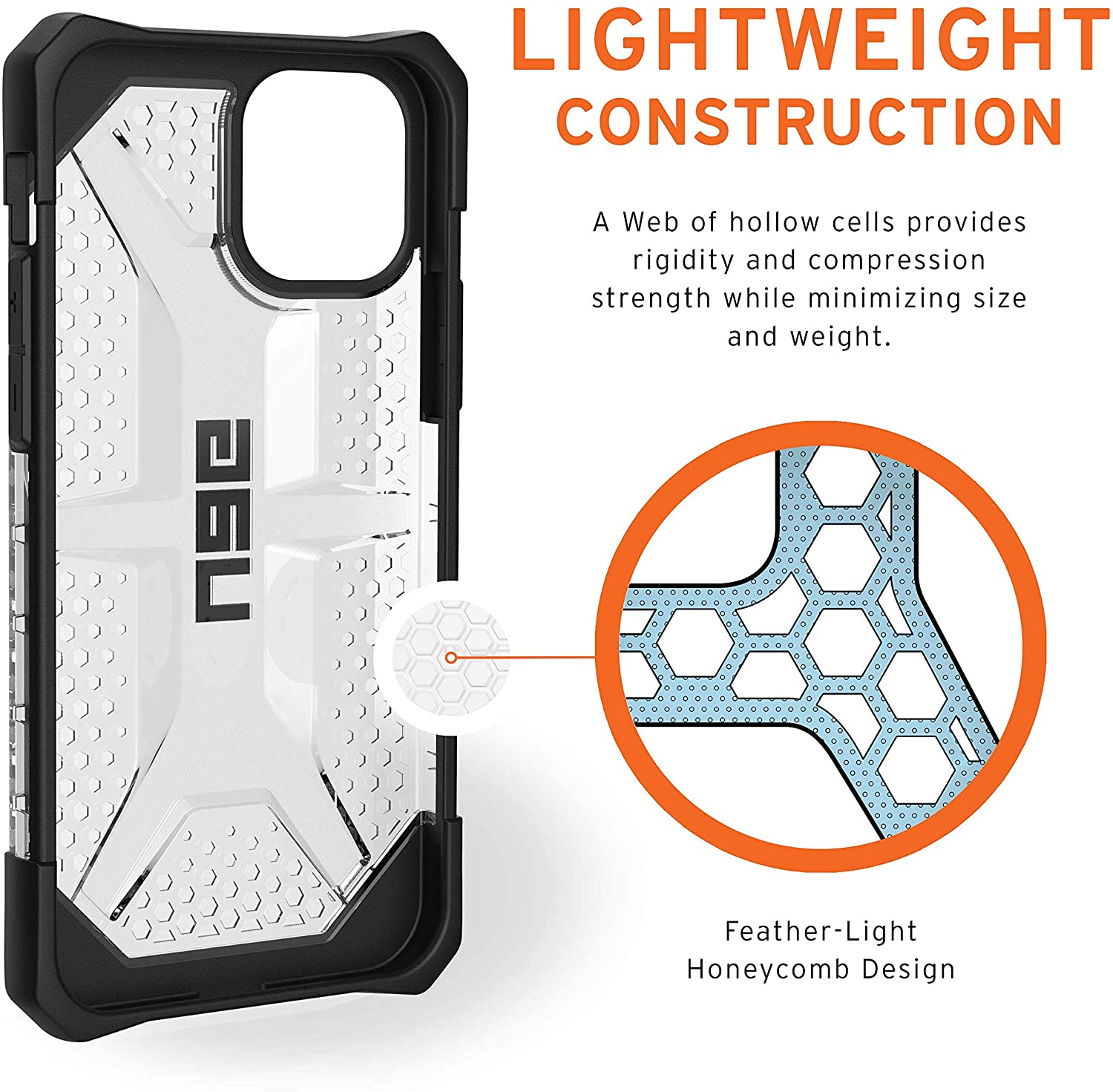 UAG Plasma iPhone 12 / Pro / Pro Max / Mini URBAN ARMOR GEAR Rugged Lightweight Slim Shockproof Transparent Protective Cover